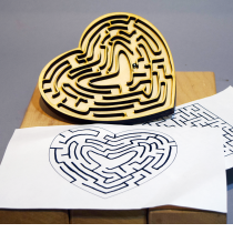 Thumbnail of 2020 – Laser Cut Mazes project